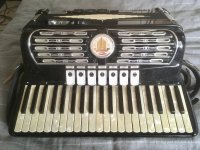 TITANO Organette Tube Chamber accordion with case